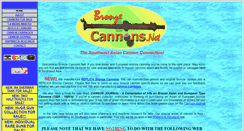 Desktop Screenshot of bronzecannons.net